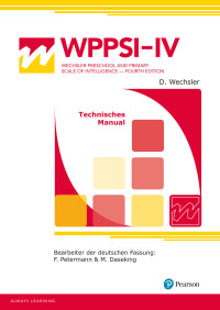 Wechsler Preschool and Primary Scale of Intelligence – Fourth Edition